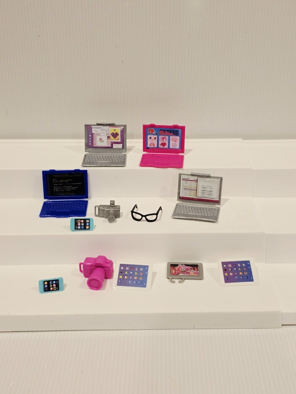 Barbie Doll Electronic Laptop, Camera,  Phone and Laptop Set